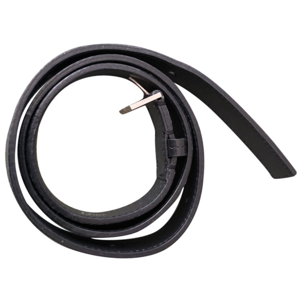 Authentic Dior Belt in dark brown genuine leather